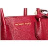 Image 5 : Michael Kors Burgundy Leather Mercer Small Crossbody Handbag