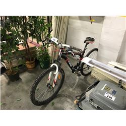 CRANKED FULL SUSPENSION MOUNTAIN BIKE