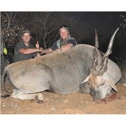 Namibia Six Day Trophy Eland Tracking Hunt