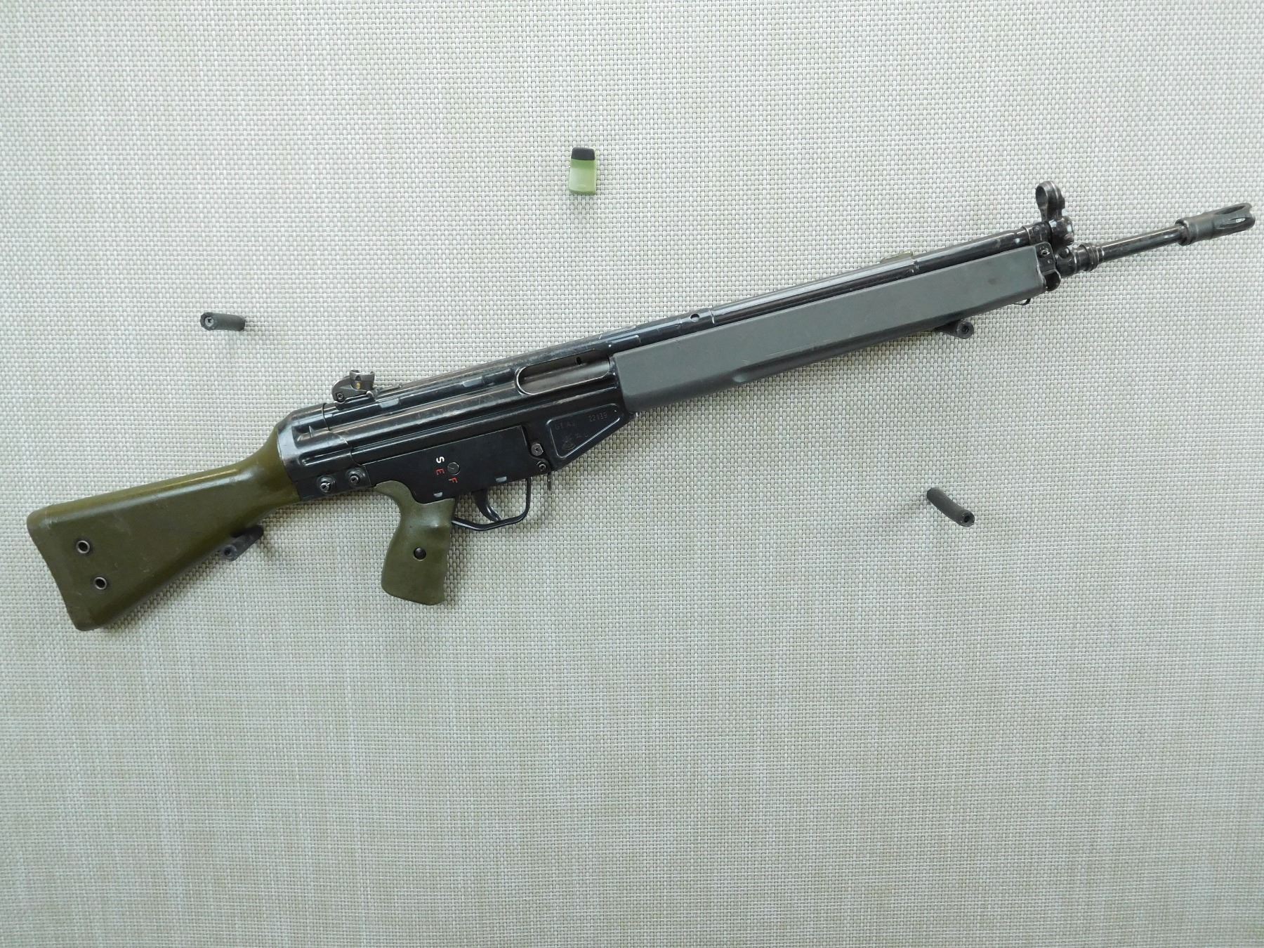 HECKLER AND KOCH , MODEL: G3A3 , CALIBER: 7.62 X 51 MM