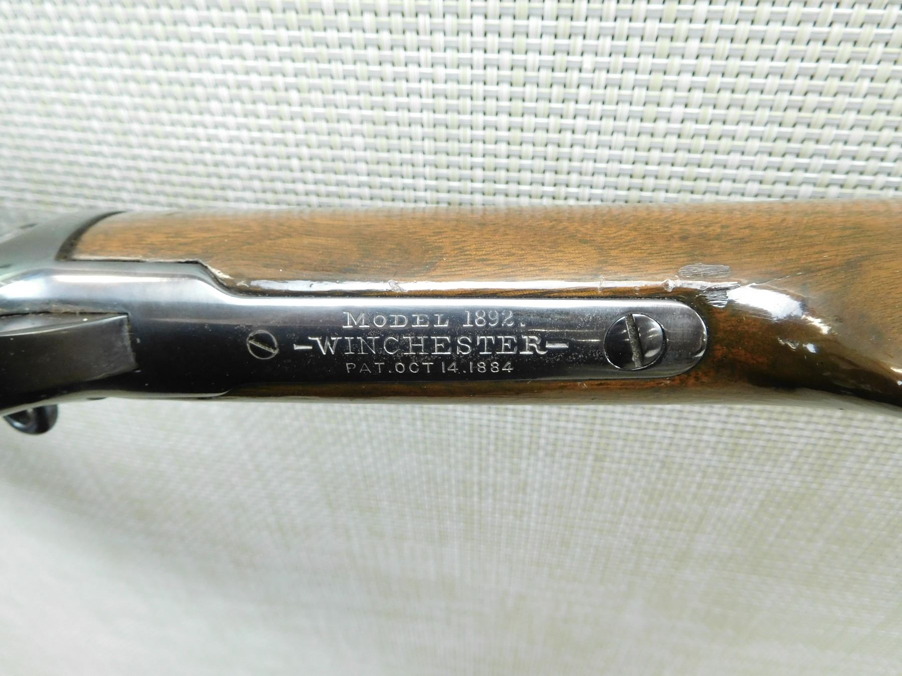 WINCHESTER MODEL 1892 SADDLE RING CARBINE CALIBER 44 40 WCF WINCHESTER MODEL 1892 SADDLE RING CARBINE CALIBER 44 40 WCF