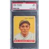 Image 1 : 1933 Goudey #31 Tony Lazzeri PSA EX 5