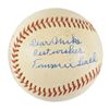 Image 1 : Tommy Leach Signed Baseball