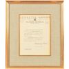 Image 1 : Casey Stengel Signed Document
