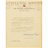 Image 2 : Casey Stengel Signed Document