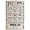 Image 1 : 1934 Boston Braves Schedule Poster