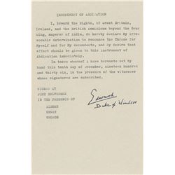 King Edward VIII
