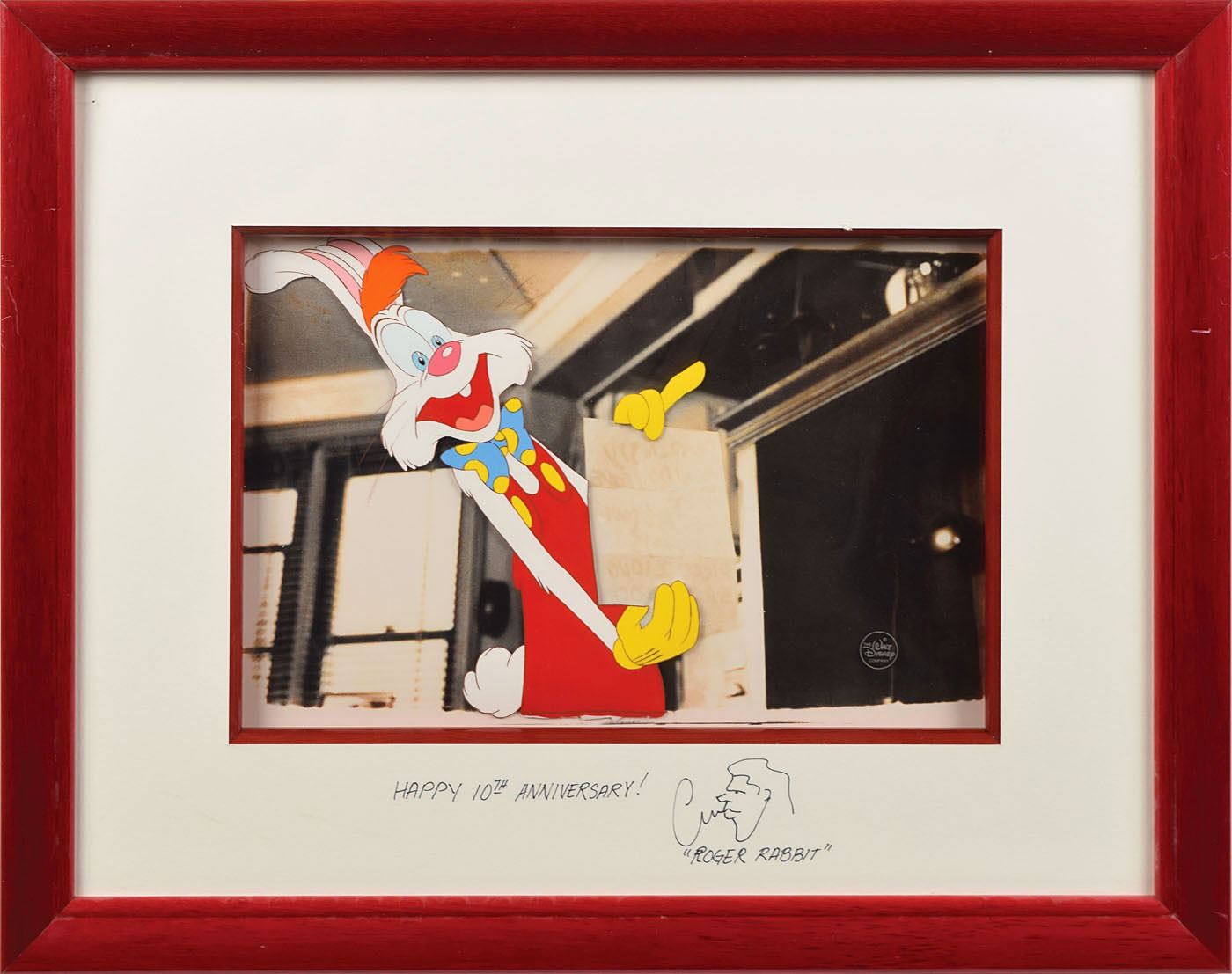 Roger Rabbit production cel from Who Framed Roger Rabbit?