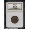 Image 1 : 1800[1/2 C] MS63 Red and Brown NGC.
