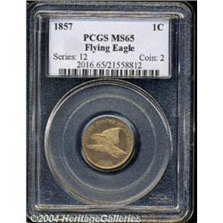 1857[1C] MS65 PCGS.