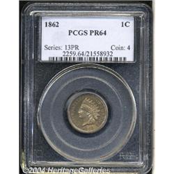 1862[1C] PR64 PCGS.