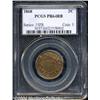 Image 1 : 1868[2C] PR64 Red and Brown PCGS.
