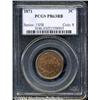 Image 1 : 1871[2C] PR63 Red and Brown PCGS.