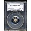 Image 1 : 1861[3CS] PR65 Cameo PCGS.