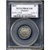 Image 1 : 1873[5C] Closed 3 PR64 Cameo PCGS.