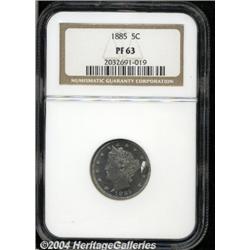 1885[5C] PR63 NGC.