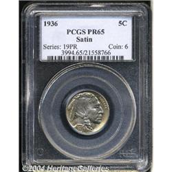 1936[5C] Type One--Satin Finish PR65 PCGS.