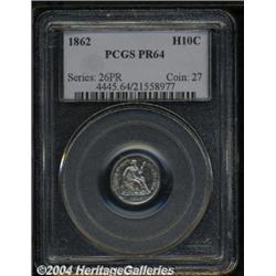 1862[H10C] PR64 PCGS.