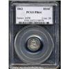 Image 1 : 1863[H10C] PR64 PCGS.
