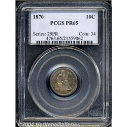 1870[10C] PR65 PCGS.