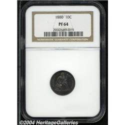 1880[10C] PR64 NGC.