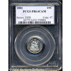 1882[10C] PR64 Cameo PCGS.