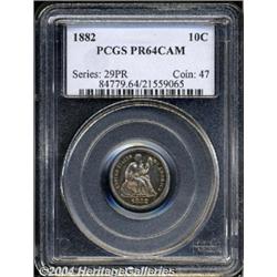 1882[10C] PR64 Cameo PCGS.