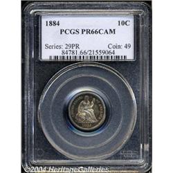 1884[10C] PR66 Cameo PCGS.