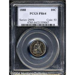 1888[10C] PR64 PCGS.