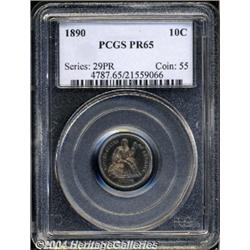 1890[10C] PR65 PCGS.