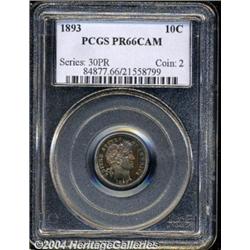 1893[10C] PR66 Cameo PCGS.