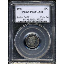 1907[10C] PR65 Cameo PCGS.