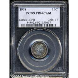 1908[10C] PR64 Cameo PCGS.