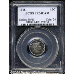 1915[10C] PR64 Cameo PCGS.