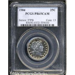 1904[25C] PR65 Cameo PCGS.