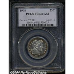 1908[25C] PR64 Cameo PCGS.