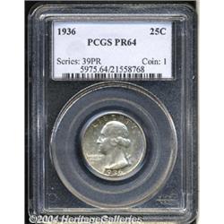 1936[25C] PR64 PCGS.