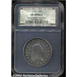 1794[50C] VF Details, Improperly Cleaned, NCS.