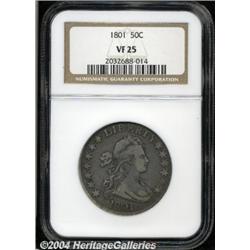 1801[50C] VF25 NGC.