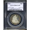 Image 1 : 1864[50C] PR64 Cameo PCGS.