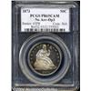 Image 1 : 1873[50C] No Arrows, Closed 3 PR65 Cameo PCGS.