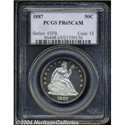 1887[50C] PR65 Cameo PCGS.