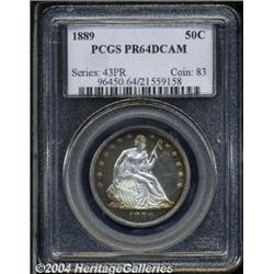 1889[50C] PR64 Deep Cameo PCGS.