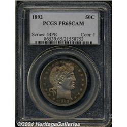 1892[50C] PR65 Cameo PCGS.