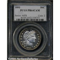 1893[50C] PR64 Cameo PCGS.
