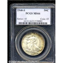 1940-S[50C] MS66 PCGS.