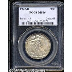 1947-D[50C] MS66 PCGS.