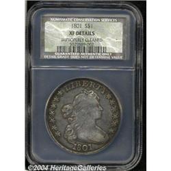 1801[S$1] XF Details, Improperly Cleaned, NCS.