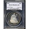 Image 1 : 1867[S$1] PR63 Deep Cameo PCGS.