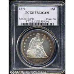 1873[S$1] PR62 Cameo PCGS.